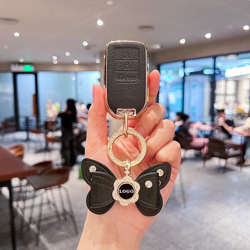 BT Car Key Case for 10th Gen CRV, Civic, Accord, Avancier, URV, Inspire, Haoying, and Lingpai