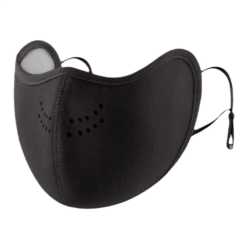 

Ski Face Cover Windproof Cold-Proof Warm Breathable Women Skiing Half Face Cover For Men Women Outdoor Sports Motorcycle Riding чорний