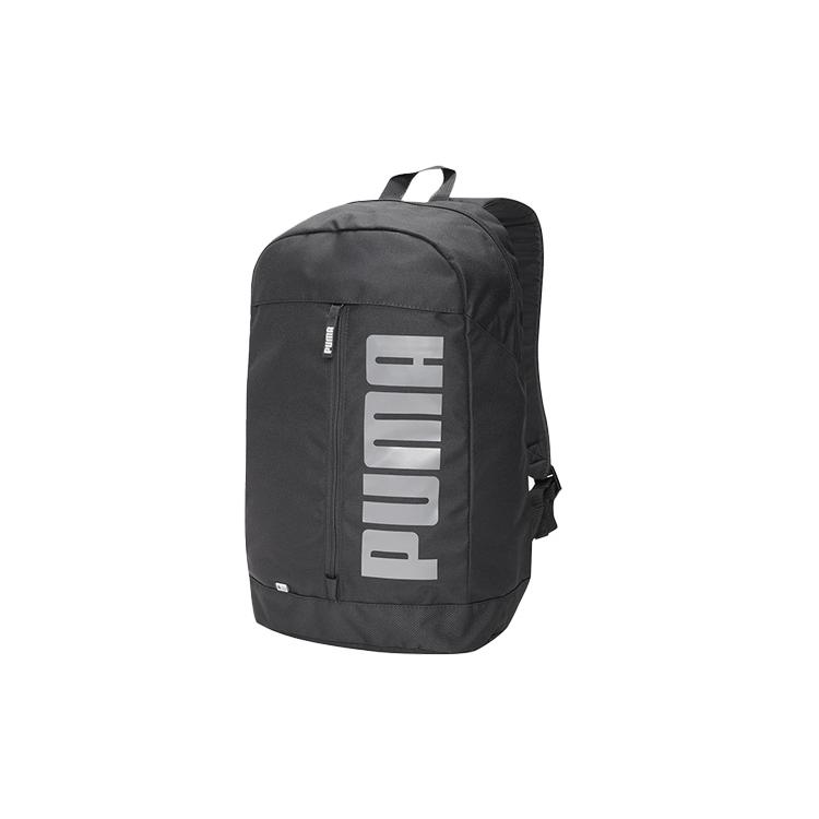 

New PUMA Fabric Backpack Regular Unisex Black 075103-01 27.4*17.0*37.1CM