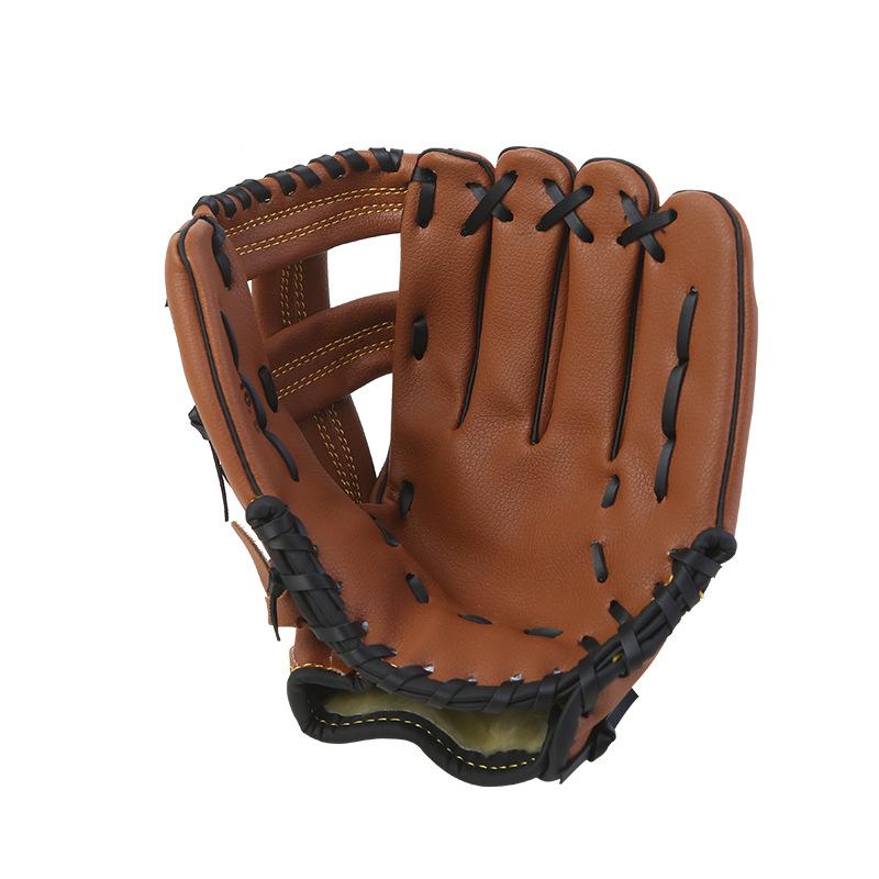 Adult Batting Gloves - Thick Padded PU Synthetic Leather Baseball Gloves for Hitting & Training