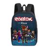 Roblox Kinderschoolrugzak Jongens Meisjes Lichtgewicht Oxford Stof Dubbele Riem Tas Met Luchtgevulde Riemen