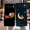 Weihnachtsmann-Telefonhülle für Google Pixel 8 7 6 Pro 6A 7A 5G, weiches Silikon, stoßfestes TPU, schwarze Abdeckung, TPU-Fundas