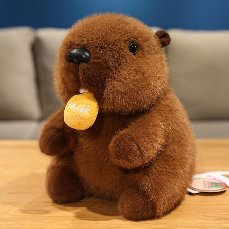 Nezha Groundhog Plush Toy: Children's Pillow and Soothing Doll Birthday Gift