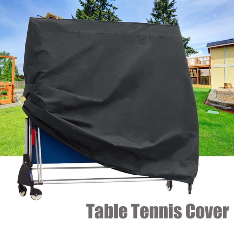 Outdoor Waterproof Polyester Table Tennis Table Protective Sleeve Dust Cover