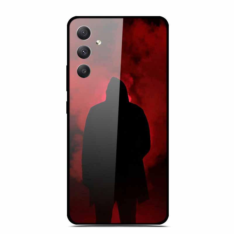 Samsung A35 5G Tempered Glass Phone Case - Personalized Colorful Design