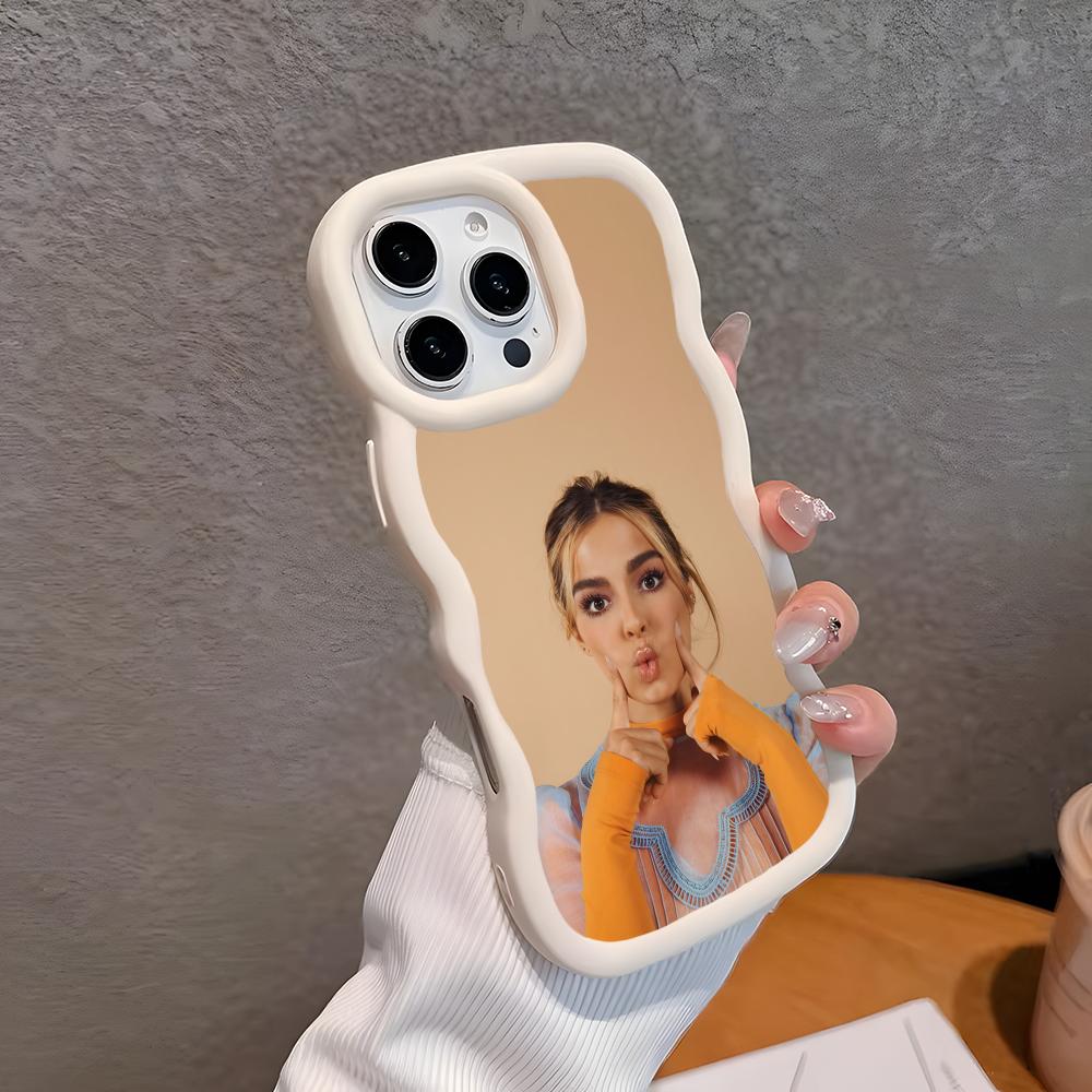 Addison Rae Mobile Phone Case for iPhone 17 16 15 14 13 12 11 Air Pro Max Plus Wavy Edge TPU Colorful Cover Cover Pretty Luxury