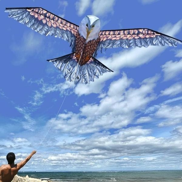 Cerf-volant réaliste 3D Aigle Majestueux