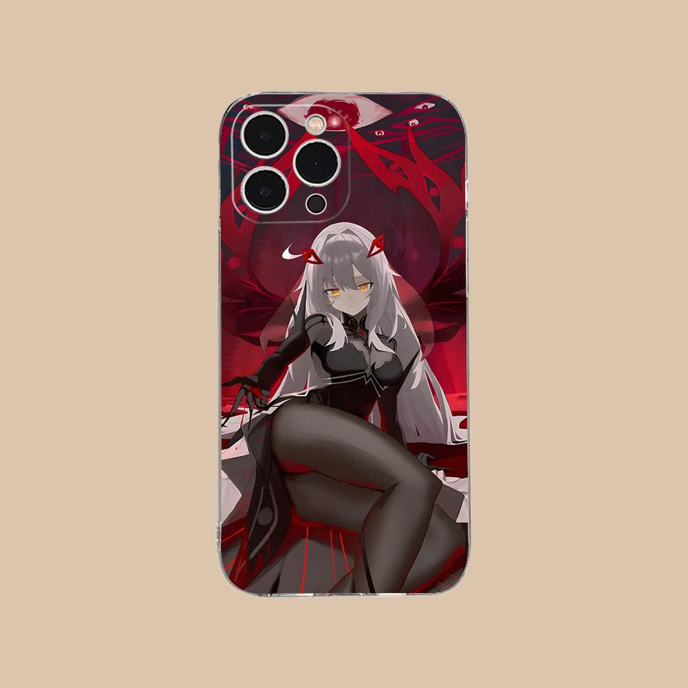 Genshin Impact Ronova Phone Case for iPhone 17 16 15 14 13 12 11 X XR XS Air Pro Max Plus Mini Clear Colorful Cover Cellphones