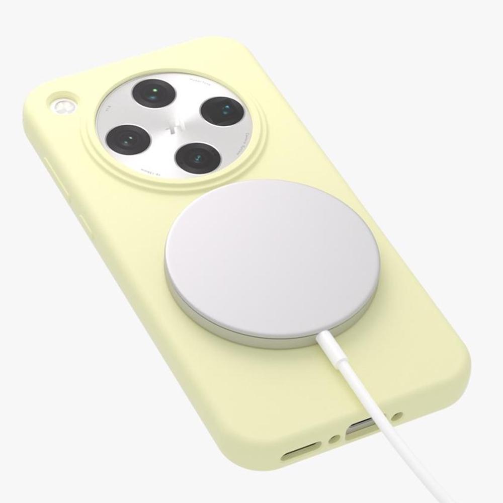 For Oppo Find X8 5G Liquid Silicone Case Compatible with MagSafe Skin-Touch Phone Cover