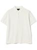 Beams Plus Polo 12 Gauge Size 38020042156 S/S Shirt, Knit, Men's, OFF_WHT, L,