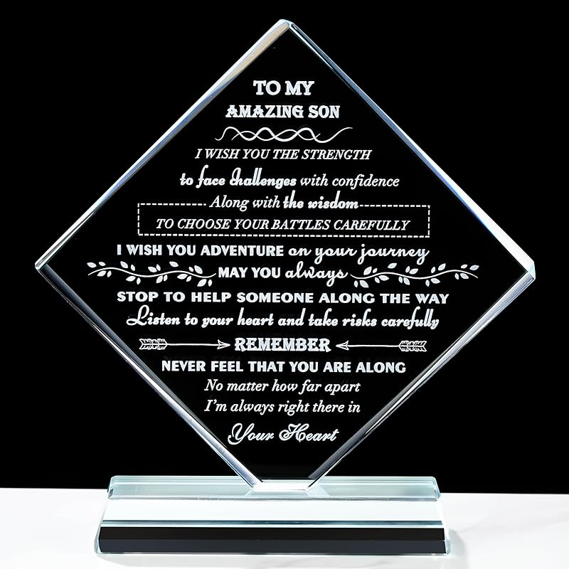 Aunt Gifts From Niece Unique - Crystal Engraved Best Aunt Ever Gifts Ideas For Auntie - Crystal Keepsake Birthday Present To My Auntie On Christmas