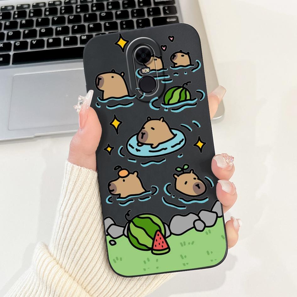 For Xiaomi Redmi 5 Case MEG7 MEI7 Capa Cute Rabbit Astronaut Soft Silicone Matte Phone Cover For Xiaomi Redmi 5 MDG1 MDI1 Fundas