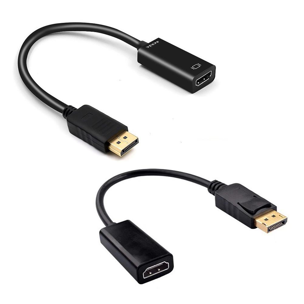 

Адаптер 4K/1080P DP Display Port To HDMI-совместимый Адаптер DP Computer To HDMI-совместимый Адаптер для видео и аудио для ПК и телевизора