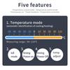 W3103 Digital Temperature Controller AC 110-220V High Power 30A Automatic Thermostat Heat/Cooling/Timing Adjustable Temperature