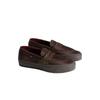 Vans Premium Leather Round Toe Smooth Comfortable Loafers Unisex loafers VN000VATDMV