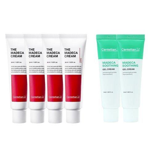 CENTELLIAN24 The Madeca Cream 50ml x 4 + Madeca Soothing Gel Cream 50ml x 2_632709