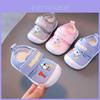 Baby Soft Sole Crawling Shoes With Velcro For Toddlers Boys Girls