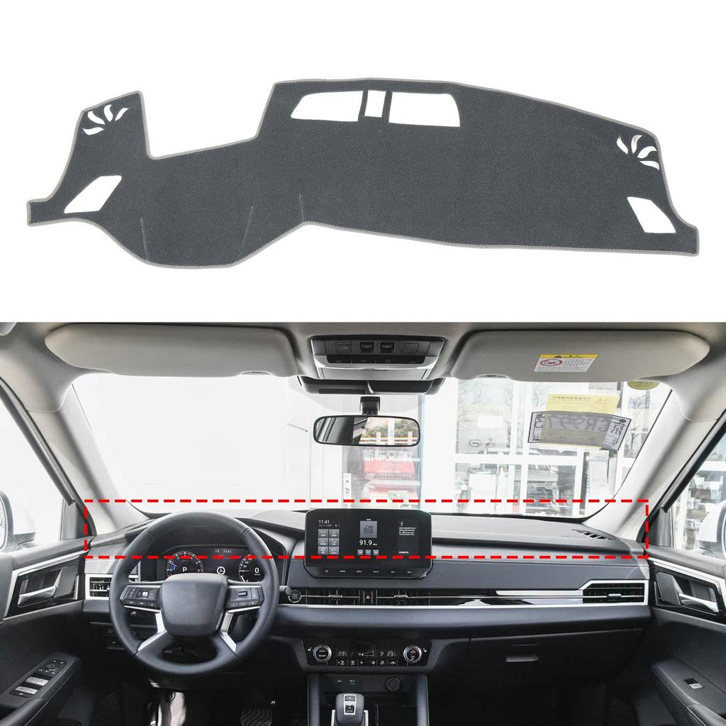 Dashboard Cover Pad Dash Mat Dashmat with HUD For Mitsubishi Outlander +