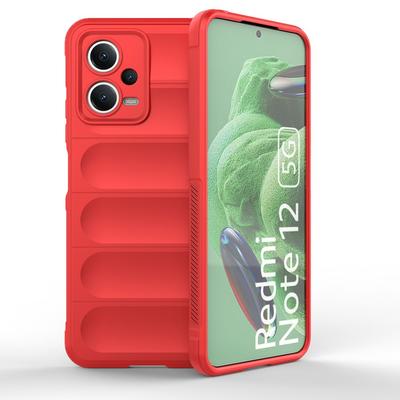 Funda flexible para Xiaomi Redmi Note 12 5G Poco X5 5G Magic Shield Case roja
