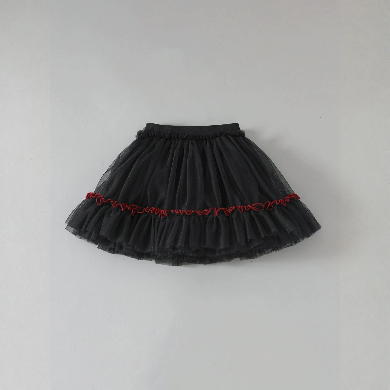 

Girls Puffy Tulle Skirt - Cute Kids Party Skirt 100 чорний