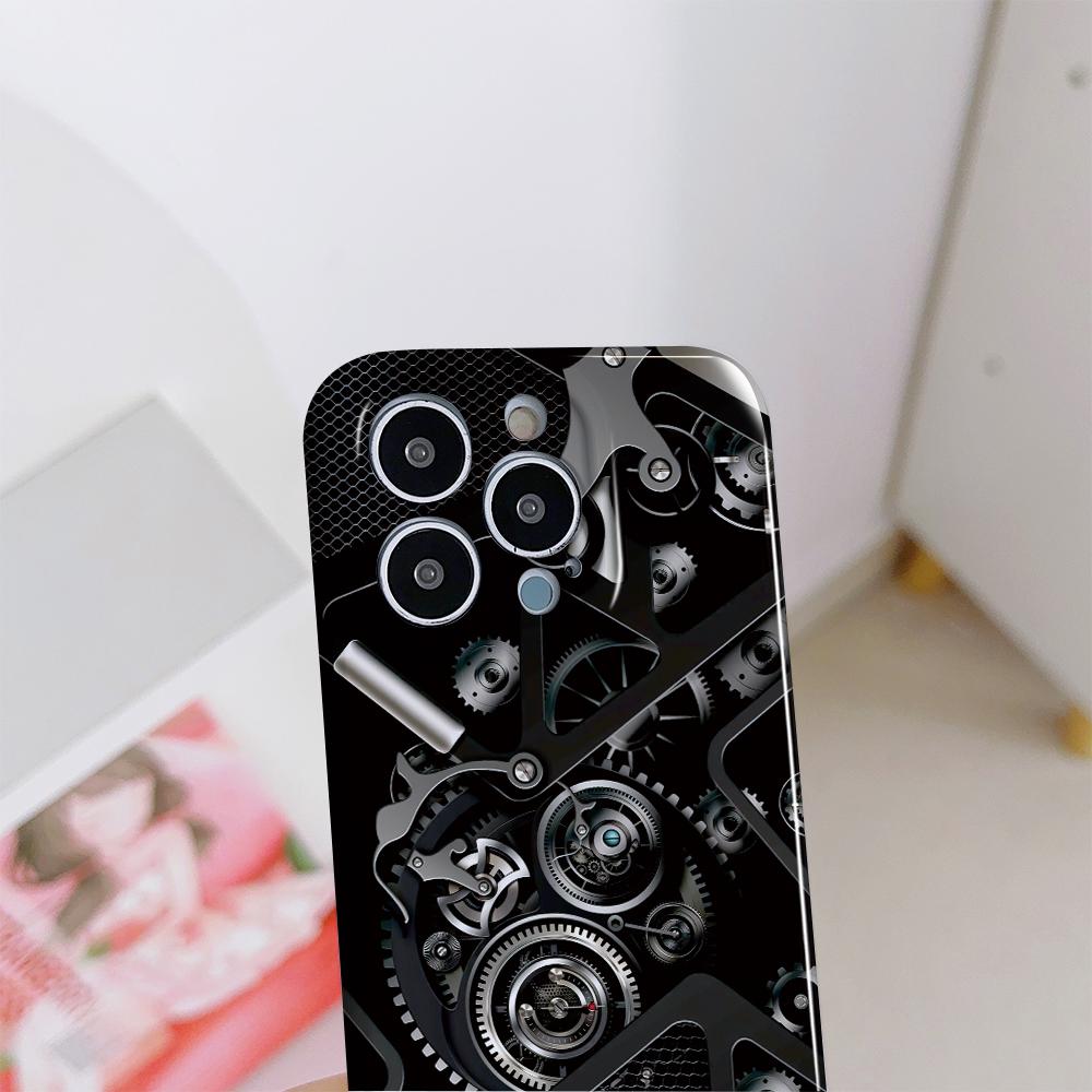 All-inclusive Film Phone Case Cartoon Fashion Design Hard Shell Full Cover Camera Protection Case for Samsung Xiaomi Poco Redmi Infinix Tecno