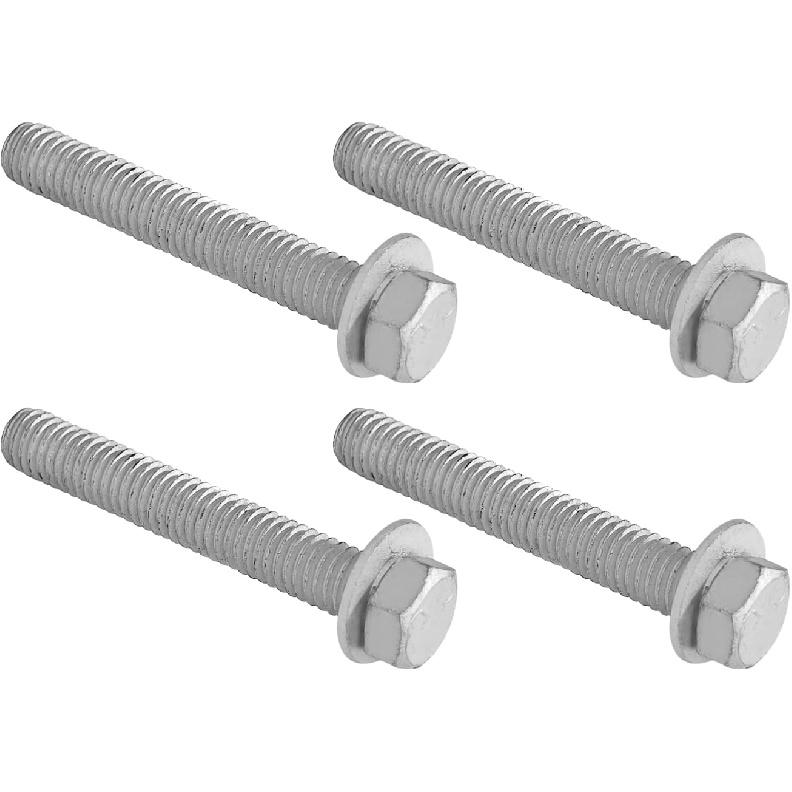 4balení Šrouby příruby výfukového potrubí Matice U Sada kování Pasuje na Dodge Ram 1500 2500 3500 Durango Dakota pro Jeep Wrangler Grand Cherokee, Nahradit