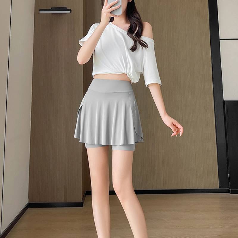Summer Girl Shorts With Pockets And High Elasticity For Outdoor Yoga And Casual Wear