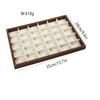 Ornament Display Board, Chain Pendant Storage Case, Finger Ring Tray, Ear Stud Holder, Bangle Exhibition Accessory