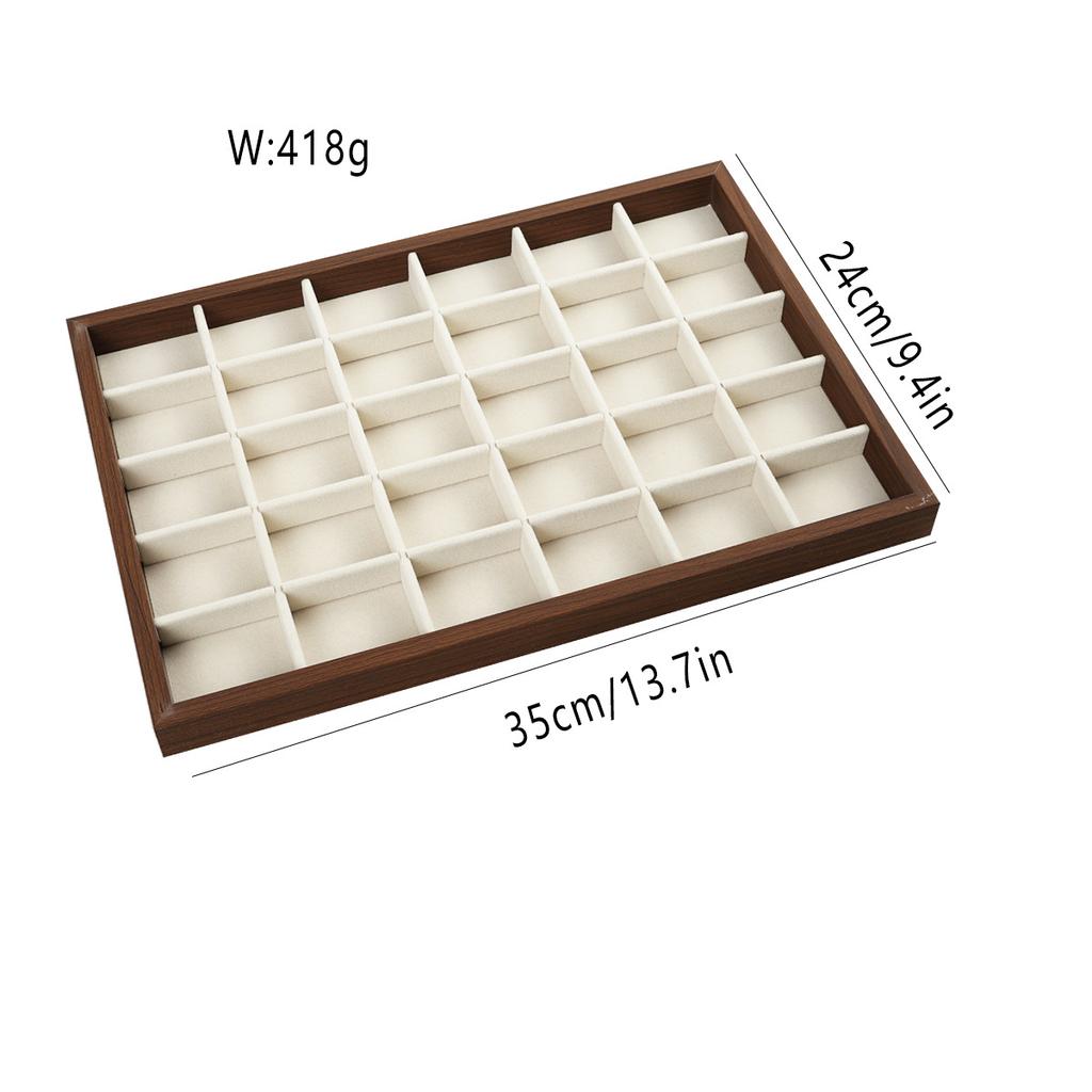 Ornament Display Board, Chain Pendant Storage Case, Finger Ring Tray, Ear Stud Holder, Bangle Exhibition Accessory
