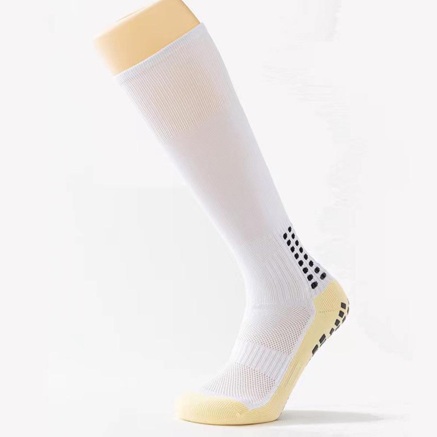 Football Socks High Tube Adult Men S Sports Socks Non-Slip Dispensing Thickened Stockings Outdoor Professional Training High Elastic