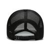 Men Cap Hollow Brim Breathable Mesh Cap Adjustable Comfortable Breathable Cap Outdoor Sunscreen Casual Cap