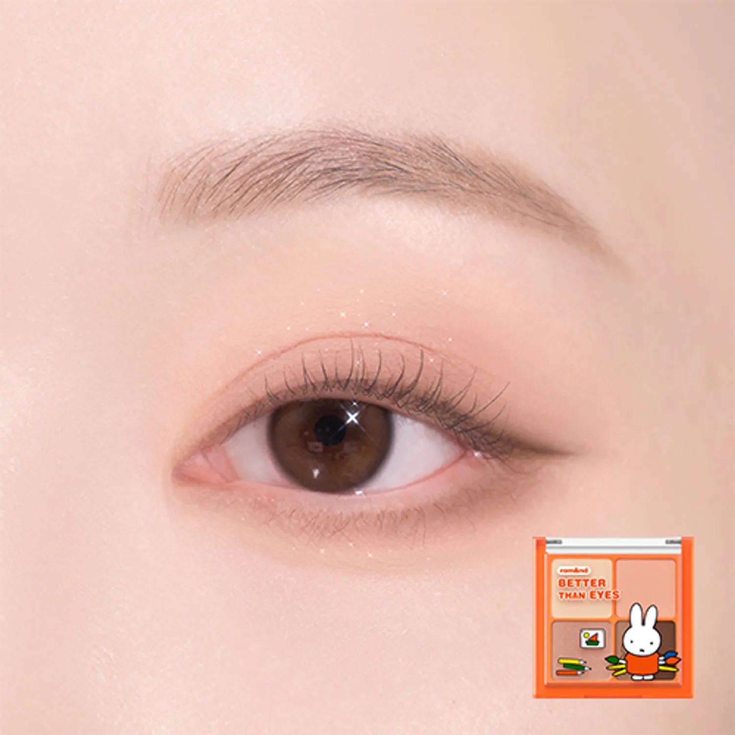 

romand Лучше, чем глаза (12 вариантов) [SET/miffy EDITION] MF01 Dry Daisy (+Mini Brush)