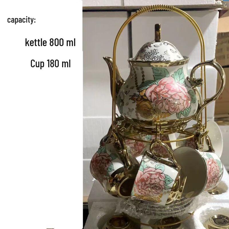 

Импортный винтажный европейский керамический чайный сервиз