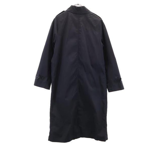 US ARMY 80s DLA Stainless Collar Coat Navy All Weather Coat Women Used