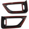 crosselec Carbon Fiber Style Dashboard Side Air Outlet AC Vent Cover Trim Accessories for 2019-2025 Acura RDX