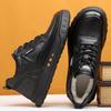 Fashion Winter Men Boots Casual Men Bussiness Cotton Boots Sneakers Warm Snow Boots Leather Non-slip Men Leisure Boots Bota Masculina