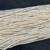 1 Strang Natürliche Süßwasser Weiße Flache Knopfperlen 4-5mm, Ca. 36cm Oval Lose Perlen Für DIY Armband Halskette Schmuckherstellung