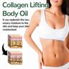 1-5x Collagen 100ml Lifting Body Oil Moisturizing Firming Massage Oil for Belly Arms Full Body