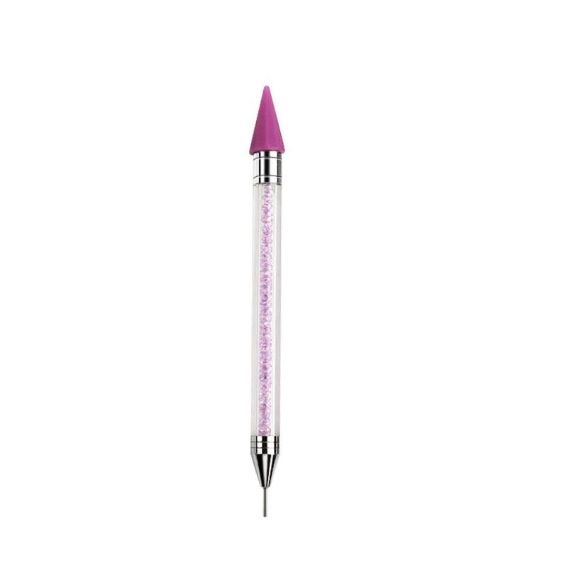 Rhinestone Applicator Pencil Nail Dot Rod Rhinestone Picker Wax Pen Diamond Picker Stick for Rhinestones Dotting Tool DB04