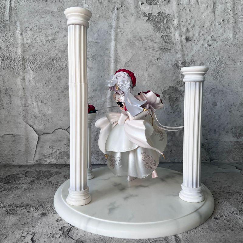 Impact Honkai 3Rd Theresa Apocalypse Wedding Dress Flower Bouquet Pvc Game Anime Action Figure Model 26.5Cm Collectible Gift