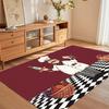 Washable Mat Comfortable and Soft Door Mat Kitchen Themed Carpet Anti Slip and Waterproof Home Decoration Bedroom Decor