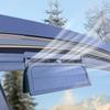 Auto Air Vent Fan Ventilation Radiator Car Cooling Fan Front Rear Window Exhaust Fan USB Charging Battery Solar Powered