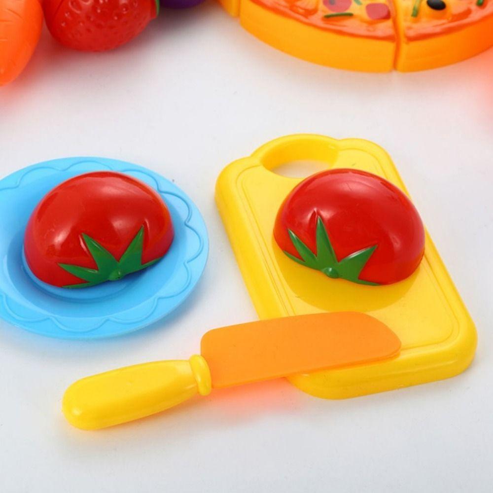 Fruit Vegetable Pretend Play Cooking Toys Children's Kitchen Toys Simulation Food Kitchen Toy