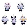 Cute And Cuddly Panda Series Plush Keychains
