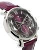 Salvatore Marra Multifaceted Chronograph Men's Wristwatch, Purple, SM19104-SSPL