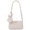 Jet Set Travel Logo Presbyopie 3-in-1 Beschichtetes Canvas Umhängetasche Klein Damen Hellcreme