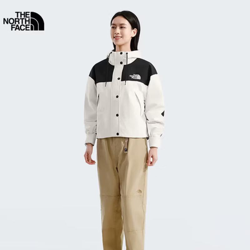 The North Face Women s 8DGK Dryvent High-Waist Short Hardshell Jacket XXL дюны белый