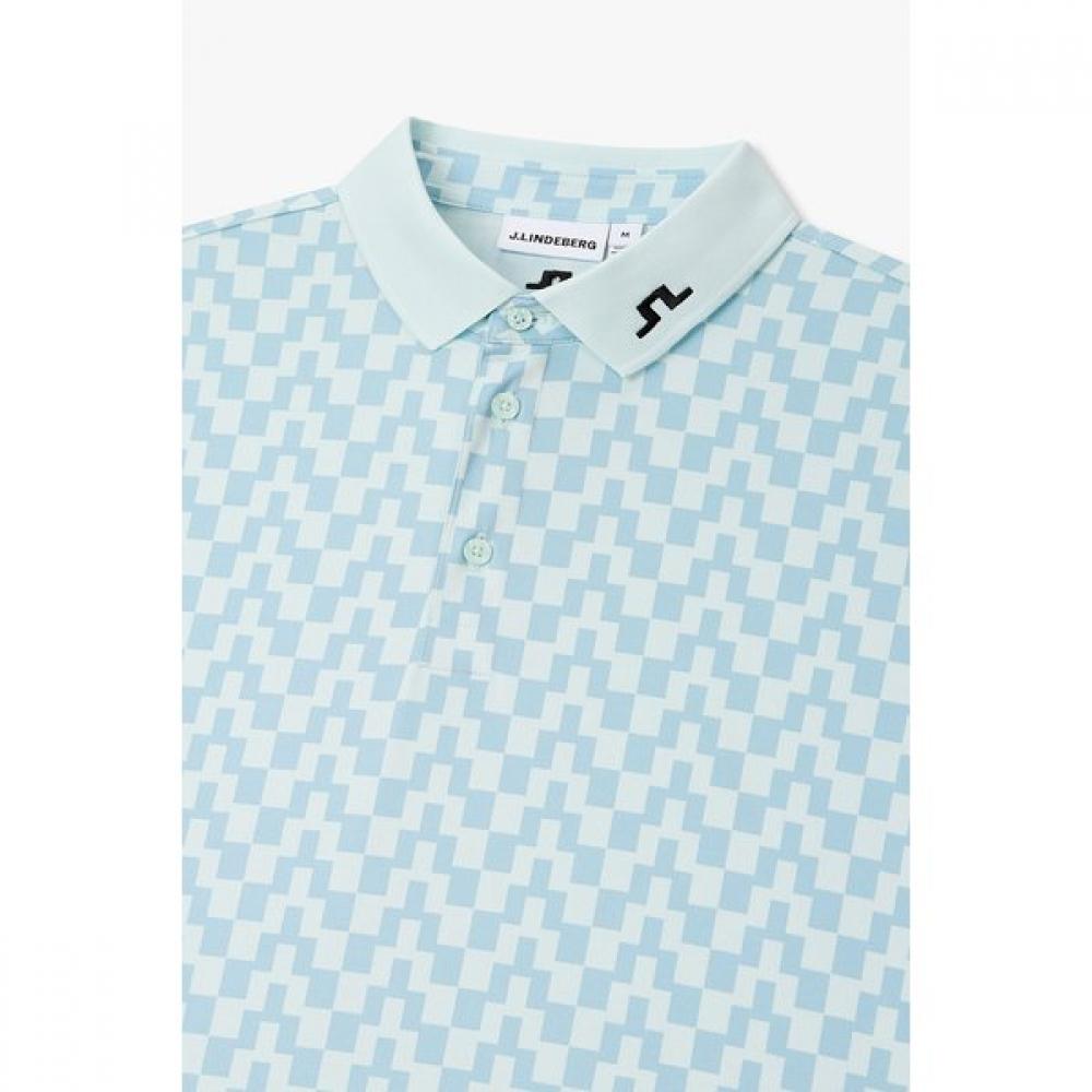 J.lindeberg 26 S S Men S Tour Tech Print Polo 1516126512 