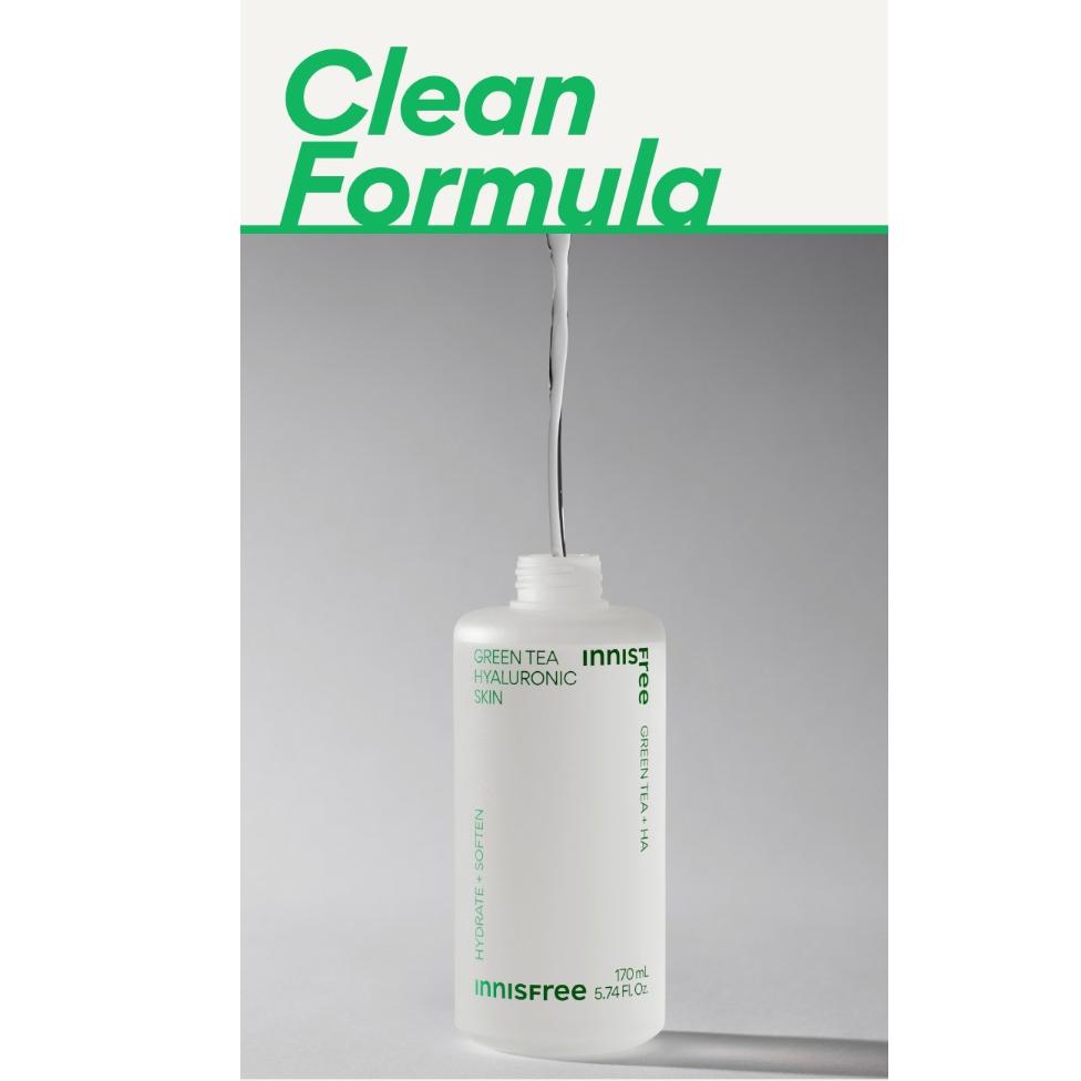 Innisfree Thé Vert Hyaluronique Peau 170ml