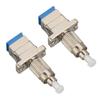 2pcs FC Male To SC Female Adapter FC UPC Male To SC UPC Female Single Mode Hybrid Optical Fiber Connector Adapter